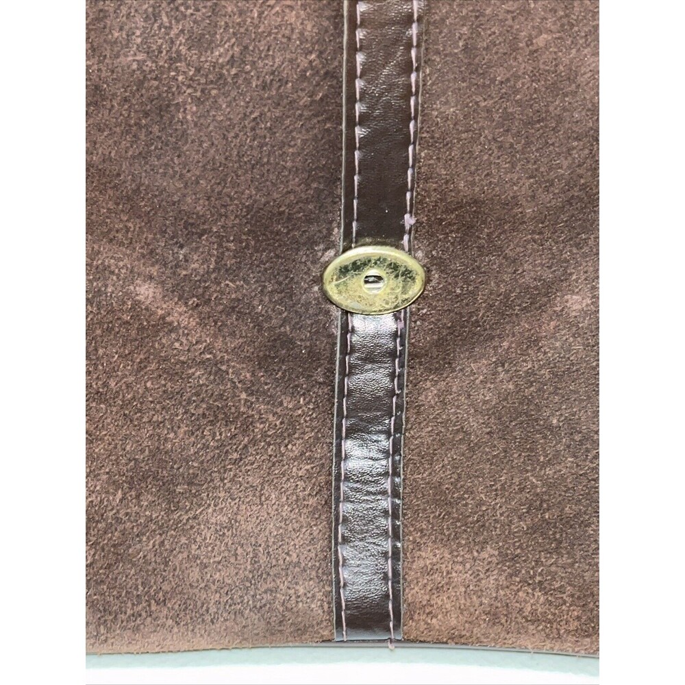 Vintage 50’s? 60’s Coccini Brown Suede Leather Purse Shoulder Bag Rare HTF - Picture 8 of 10